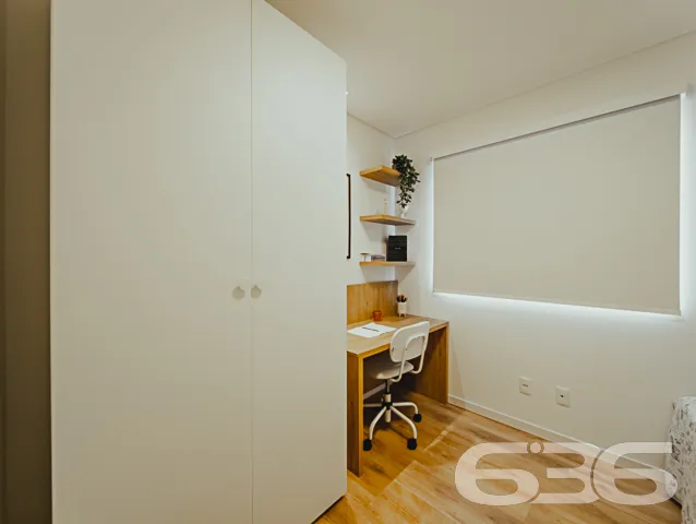 COBERTURA PLANA COM 1 SUĆTE E 2 QUARTOS NO BAIRRO