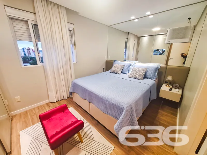 Apartamento mobiliado à venda no Anita Garibaldi –